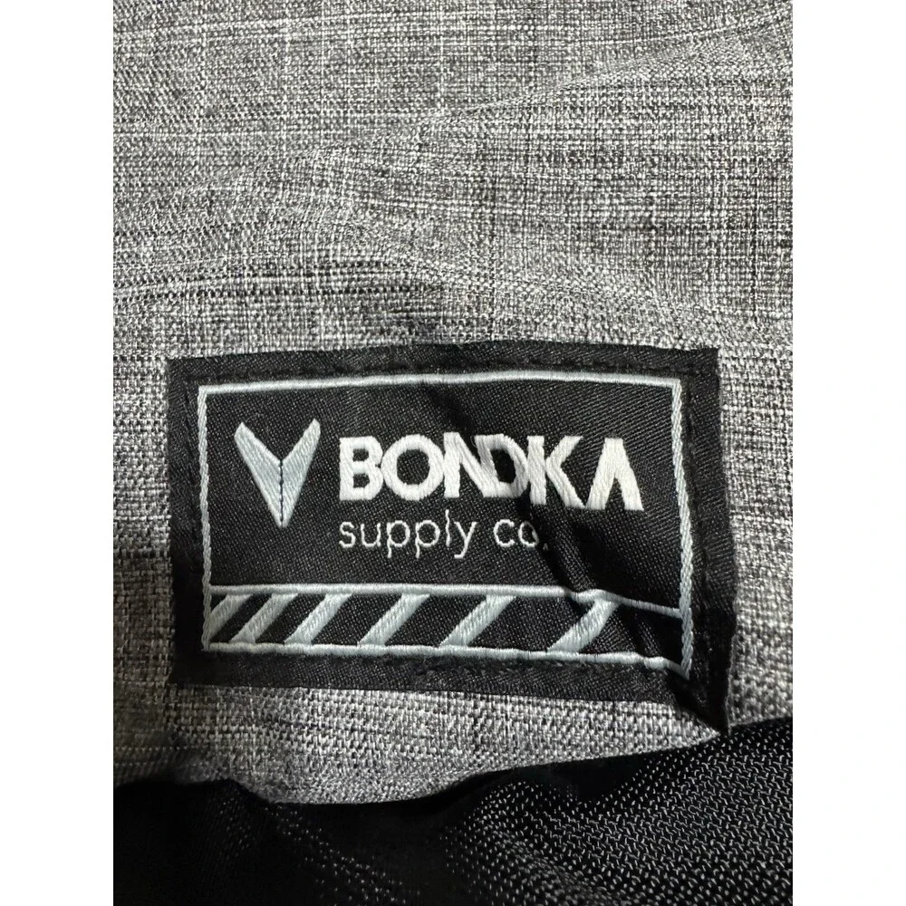 Bondka Hiking Backpack Daypack Blue/Gray/Black, Adjustable & Padded Straps NWOT